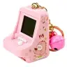 Electronic Game Tetris Pocket Keychain Pink