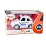 Classic Police Car 1:38 Drive Lights Sounds White