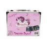 Art Set in Folding Suitcase with Unicorn 133 El