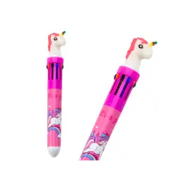 Multicolor Unicorn Automatic Pen 10 Pink Multicolor Unicorn Automatic Pen 10 Pink