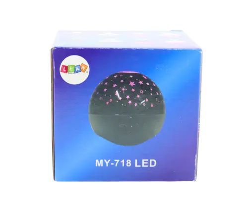 Star Projector Night Light Speaker 2in1 Black