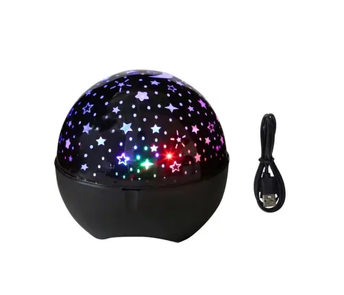 Star Projector Night Light Speaker 2in1 Black