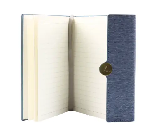 Biroja piezīmju grāmata ar magnētisko vāku, A5 Blue