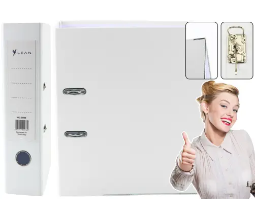 A4 папка-регистратор White