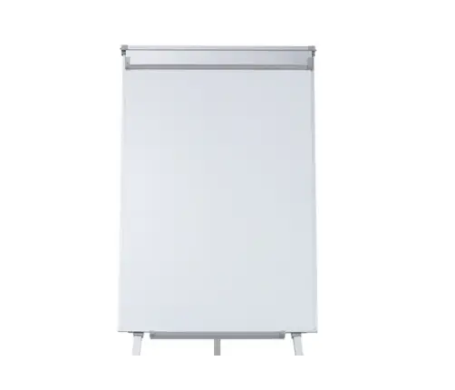 Magnetic Flipchart Board on a Tripod White 70x100cm