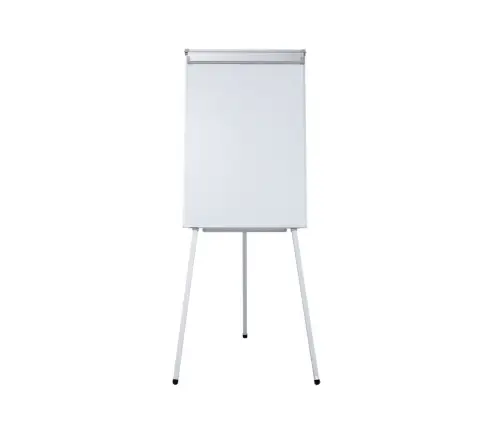 Magnetic Flipchart Board on a Tripod White 70x100cm
