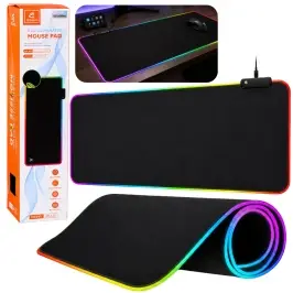 Keyboard Mouse Pad with LED Lighting 40x90cm