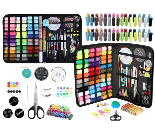 Large Sewing Kit in Case Toolbox 228el