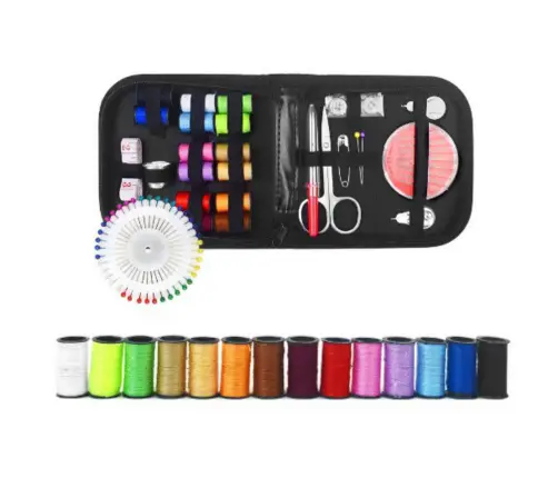 Mini Sewing Kit in Case Toolbox 29 pcs