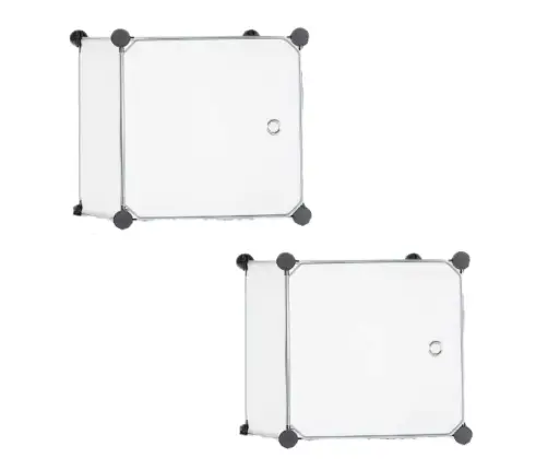 Transparent Shoe Cabinet Organizer Boxes 10 Pcs