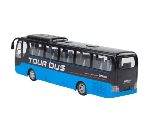 Remote Controlled RC Bus Yellow With Remote Control Light Effects