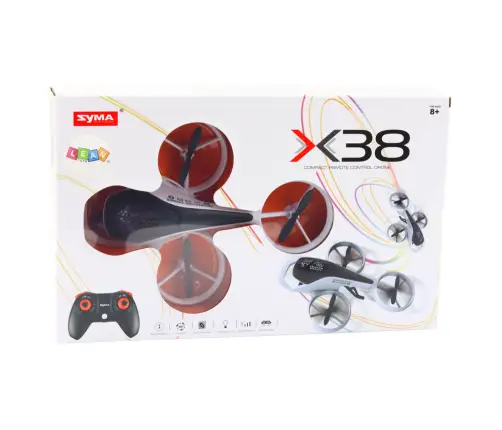 Remote Controlled RC Drone X38 SYMA White