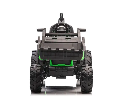 Battery-powered excavator with trailer SX2068 Green