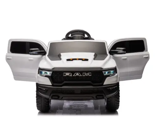Vienvietīgs elektromobilis ZB618 Dodge Ram White
