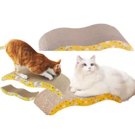 CardbCardboard Ecological Scratching Post Cat Bed
