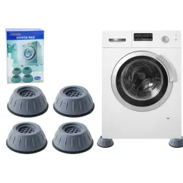 Anti-vibration Anti-slip Pads for Washing Machine and Dishwasher 4pcs. Anti-vibration Anti-slip Pads for Washing Machine and Dishwasher 4pcs.