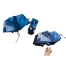 Automatic Umbrella Rainproof Sunproof Cat Blue