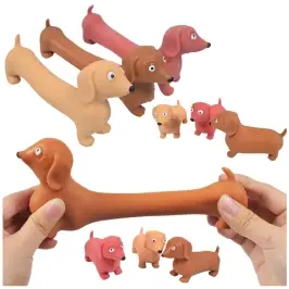 Gniotek Squeeze Dog Brown Anti-Stress-Ball