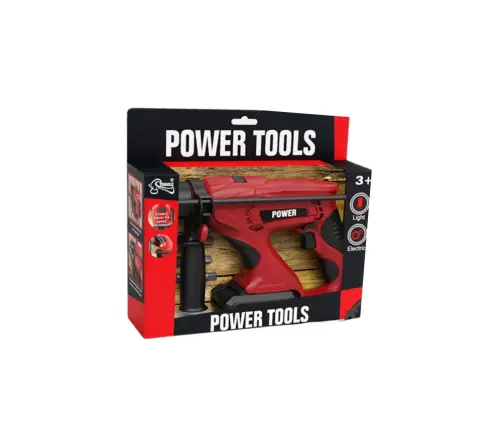 DIY Drill Red Battery-Powered Drills