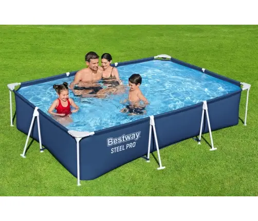 Rack Garden Pool 300 cm x 201 cm x 66 cm Bestway 56404