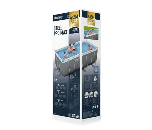 Frame pool 412 x 201 x 122 cm Bestway 56456