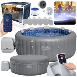 Inflatable Spa Santorini 7 person 216 x 216 x 80 cm Bestway 6001T