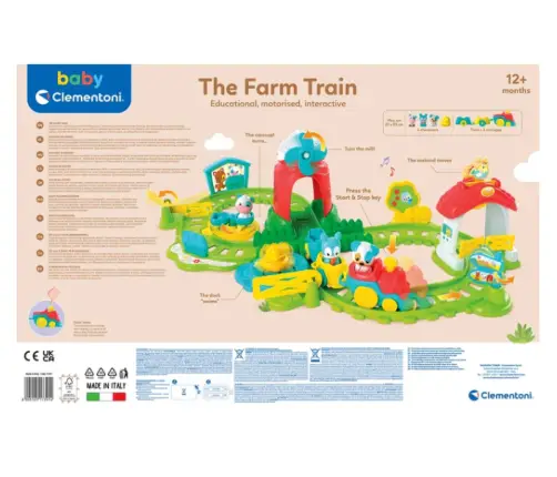 Interactive Farmer Train Clementoni 17391