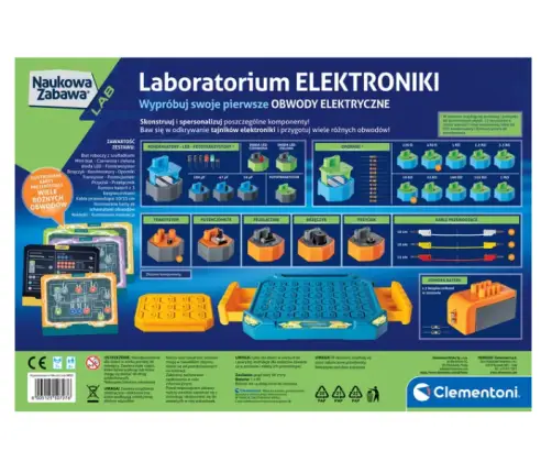 Science Fun Electronics Laboratory Clementoni 50727