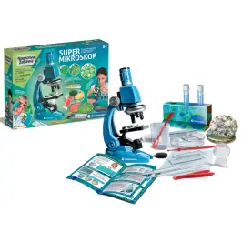 Science Fun Set Super Microscope Clementoni 50755 Science Fun Set Super Microscope Clementoni 50755