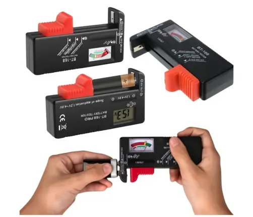 Universal Digital Battery Tester Meter Accumulator