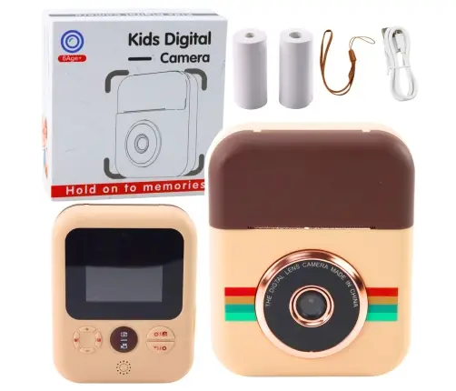 Kids Digital Camera With Instant Printer 16GB Memory