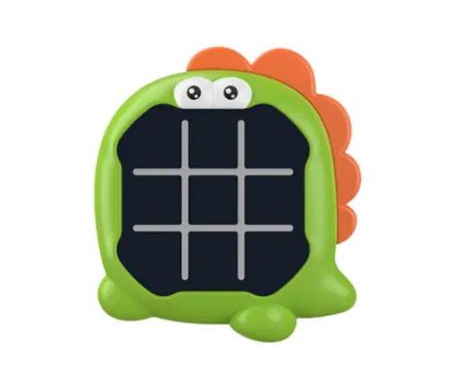 Electronic Game 3in1 Tic Tac Toe Memory Green Dinosaur