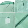 Foil Tunnel Garden Greenhouse 4x2.5x2m Foil 10m² UV-4 Premium