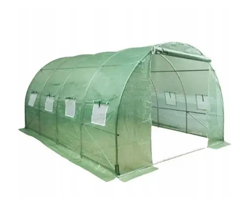 Foil Tunnel Garden Greenhouse 4x2.5x2m Foil 10m² UV-4 Premium