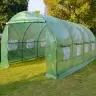 Foil Tunnel Garden Greenhouse 4x2.5x2m Foil 10m² UV-4 Premium