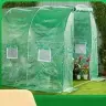 Foil Tunnel Garden Greenhouse 4x2.5x2m Foil 10m² UV-4 Premium