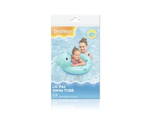 Hippopotamus Swimming Ring 64 x 60 cm Bestway 36464