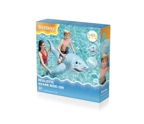 Inflatable Shark Mattress 183 x 102 cm Bestway 41405