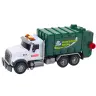 Garbage Truck Garbage Bins Lights Sounds Green 1:14