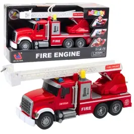 Fire Truck With Boom Water Lights Sounds Red 1:14 Fire Truck With Boom Water Lights Sounds Red 1:14