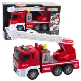 Fire Department Boom Water Lights Sounds Red 1:14