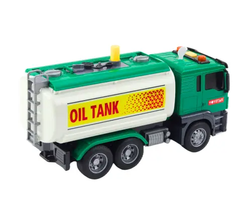 Truck Tanker Water Lights Sounds Green 1:14