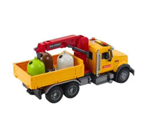 Garbage Sorting Truck Waste Containers Lights Sounds