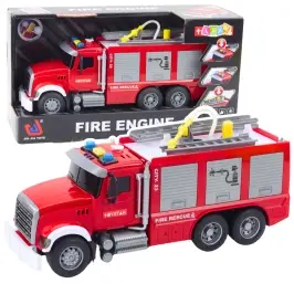 Fire Truck Water Lights Sounds Red 1:14 Fire Truck Water Lights Sounds Red 1:14