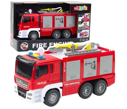 Car Fire Truck Vehicle With Drive Water Lights Sound