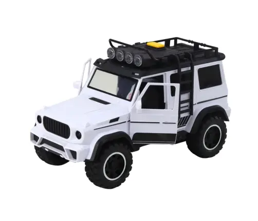 Off-road Vehicle with Horse Trailer, Figure, Lights, Sounds