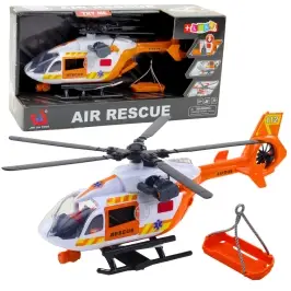 Rescue Helicopter Hook Stretcher Lights Sounds 1:14