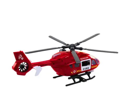 Fire Department Helicopter Hook Stretcher Lights Sounds 1:12