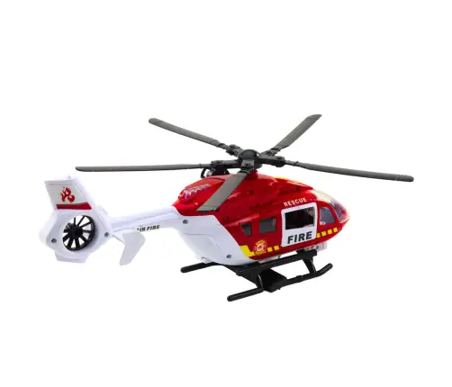 Fire Department Helicopter Hook Stretcher Lights Sounds 1:14