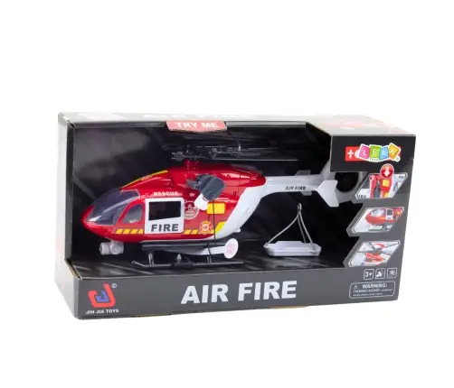 Fire Department Helicopter Hook Stretcher Lights Sounds 1:14